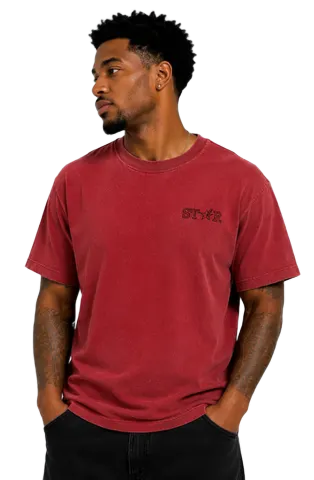 Fire Brick Red Logo T-Shirt